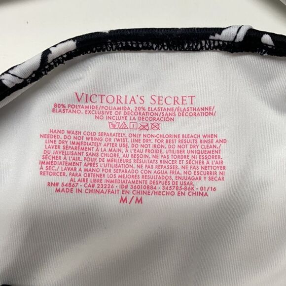 🔥🏖VICTORIA SECRET  swimsuit  top 38C push-up  bottom- medium New #7 - Picture 12 of 12